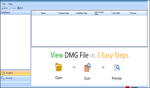 open an dmg file